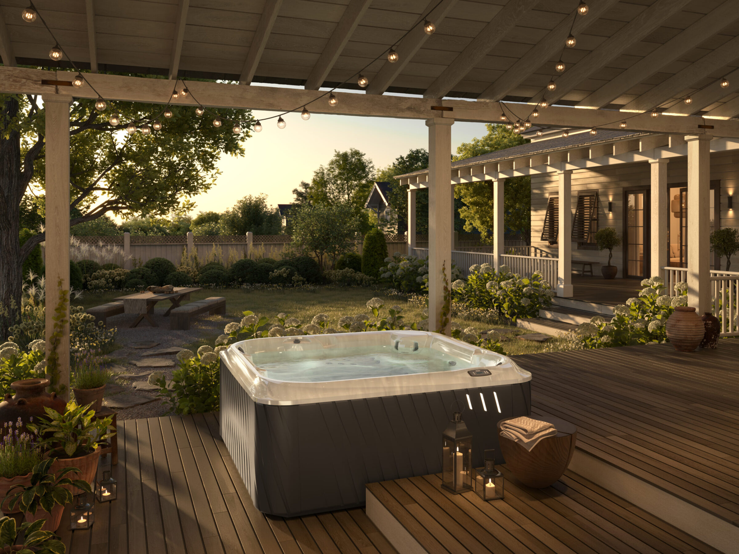hot tub installation